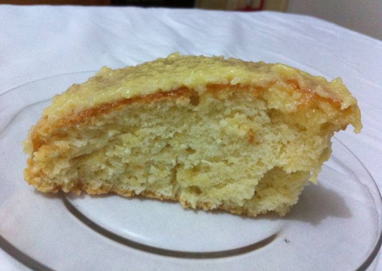 Bolo fácil de leite de coco