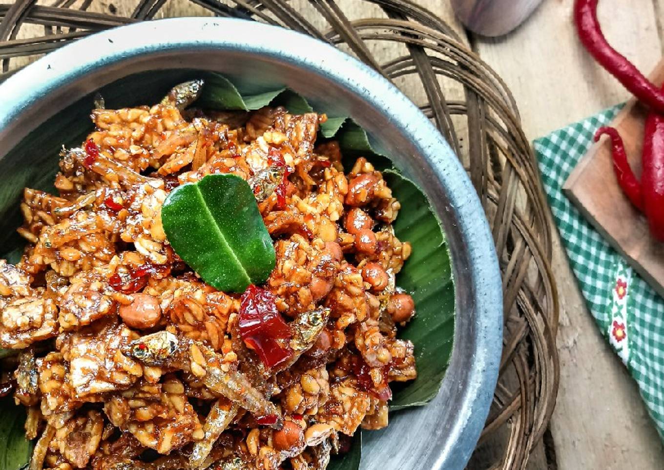 Sambel Goreng Tempe Kering