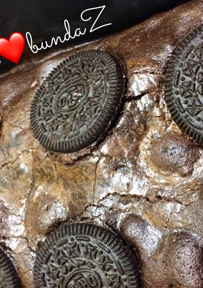 Foto resep Brownies panggang oreo