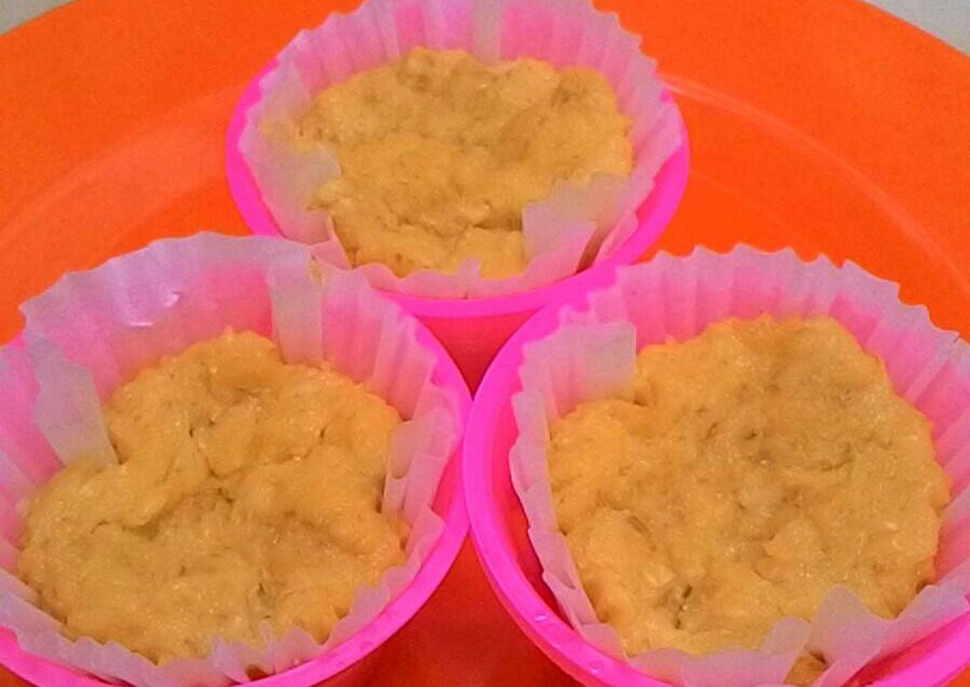 Puding jagung roti gandum (mpasi)