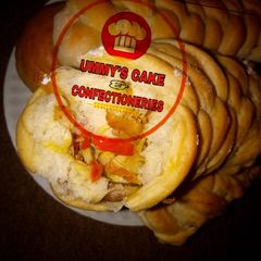 A picture of Chicken bread Loaf.