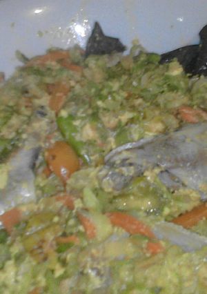 Foto resep Ikan sayur bumbu kuning