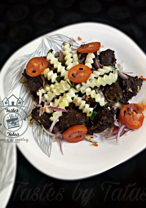A picture of Grilled liver.