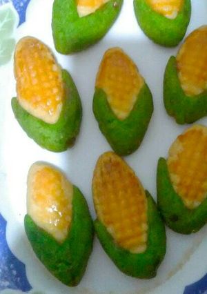 Foto resep Corn Cookies (Kue Bentuk Jagung)