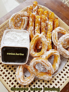 Foto resep Churros Labu Kuning (pumpkin churros) 🎃🎃