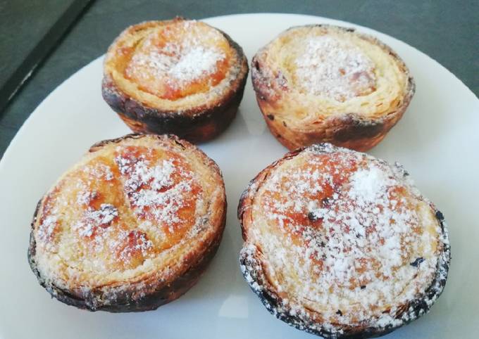 Pasteis de Nata - Portuguese Custard Tarts Recipe
