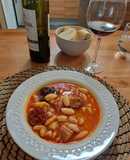 Fabada asturiana (olla express)