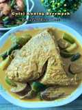 Gulai Kuning Berempah Kepala Ikan Kaci