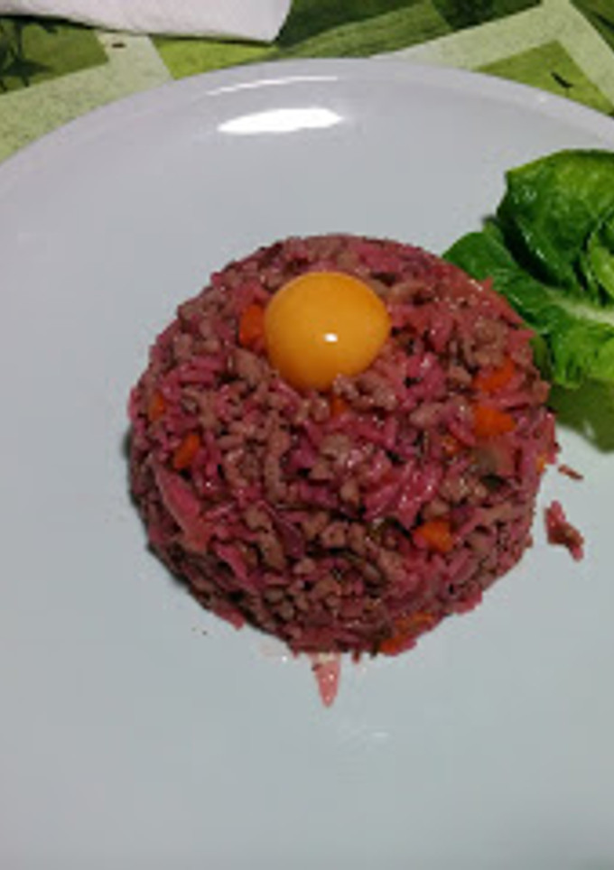 Una foto de Arroz suizo o morado