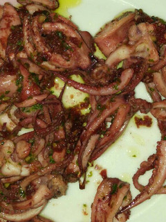 Una foto de Calamares al ajillo con coñac