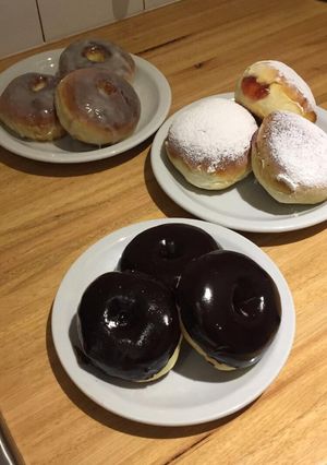 Una foto de Donas horneadas