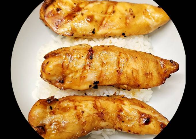 Grilled Shoyu Chicken Breast recipe main photo