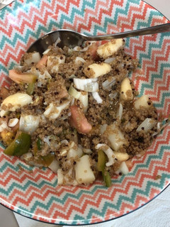 Una foto de Ensalada con quinoa