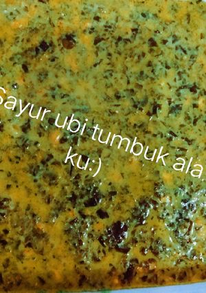Foto resep Sayur ubi tumbuk