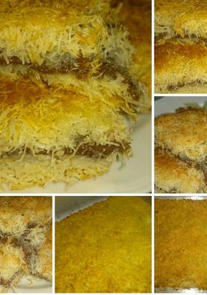 صورة لوصفة كنافة بكريمة الشوكولاته
