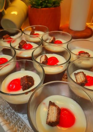 Foto resep Puding coklat roti tawar