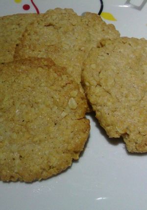 Una foto de Galletas de avena y canela