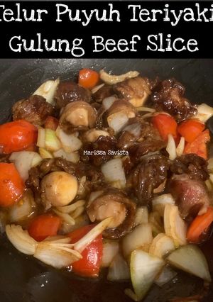 Foto resep Telur Puyuh Teriyaki Gulung Beef Slice
