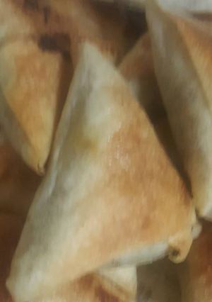 صورة لوصفة سمبوسة باللحم