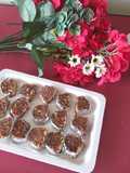 Dates oats biscuits rolls Healthy and tasty