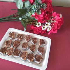 A picture of Dates oats biscuits rolls Healthy and tasty.