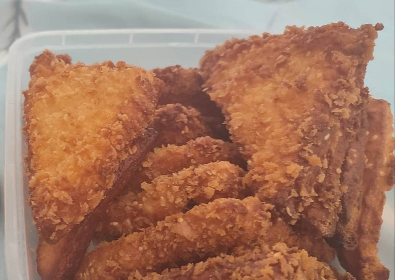 Roti Tawar Goreng Krispi Enak Murah Gampang