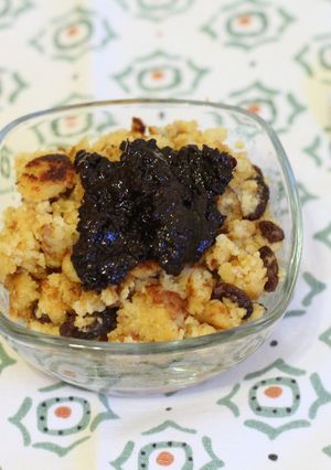 Császármorzsa tejmentesen recept fotója