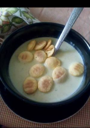 Una foto de Crema de chayote