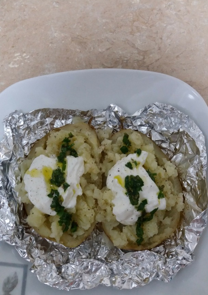 Una foto de Patatas Asadas