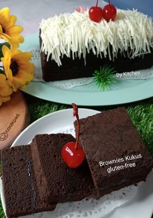 Foto resep Brownies Kukus gluten-free