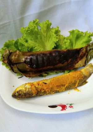 Foto resep Pepes Bakar ikan Belanak