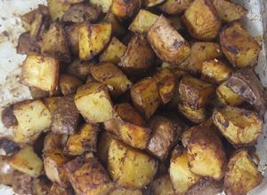 Una foto de Papas Rústicas al Horno