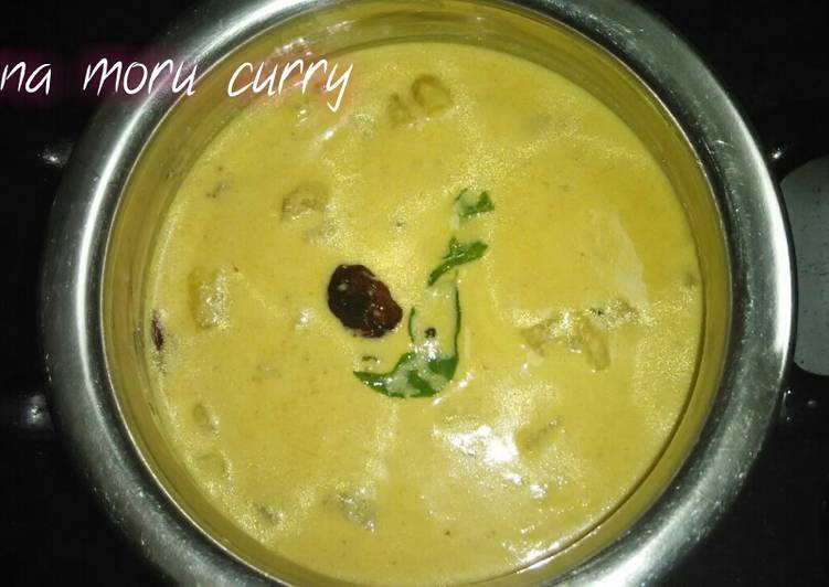 Quick and Easy Chena moru curry