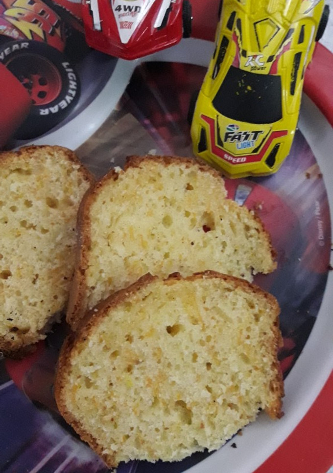Una foto de Budín de Zanahoria (dulce)🥕 (Apto 👶+24m)