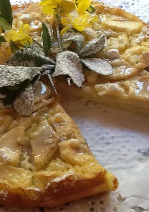 Una foto de Tarta de manzana