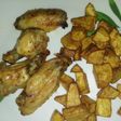 Alitas de pollo al horno