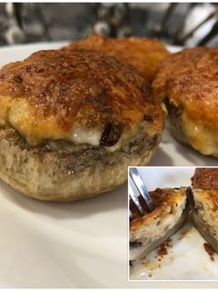 Töltött gomba recept fotója