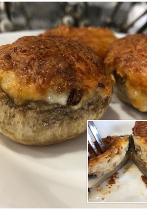 Töltött gomba recept fotója