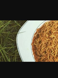 صورة لوصفة اندومي💕
