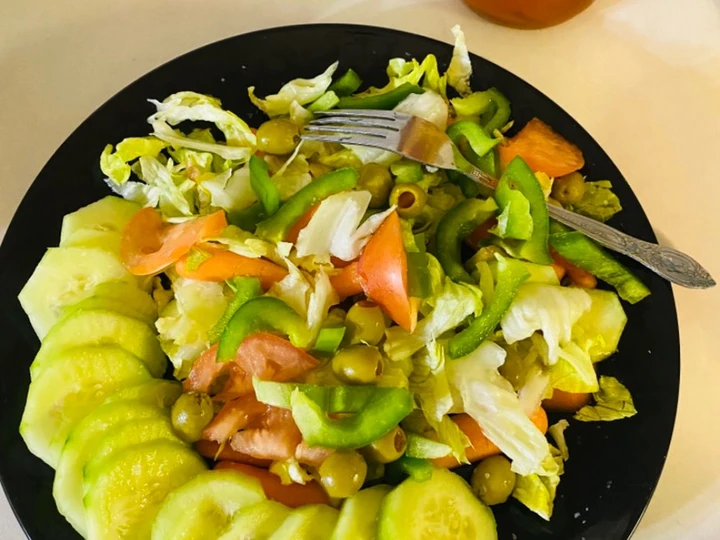 Easy Way Make Fresh salad π₯ the Perfect Makes you drool