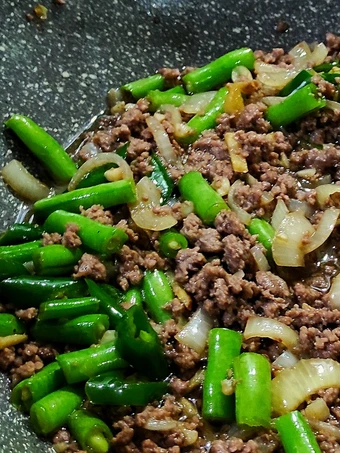 Cara Simple Membikin Resep  Tumis Daging Cincang Buncis yang Bikin Ngiler, Sempurna