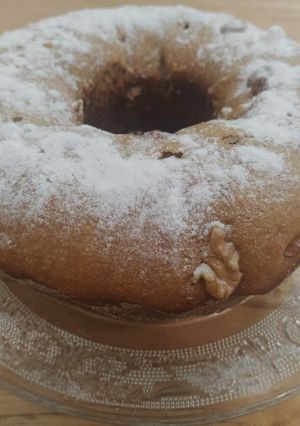 Una foto de Budín de miel