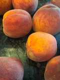 Canned fresh peaches