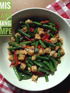 Foto resep Tumis Kacang Panjang & Tempe