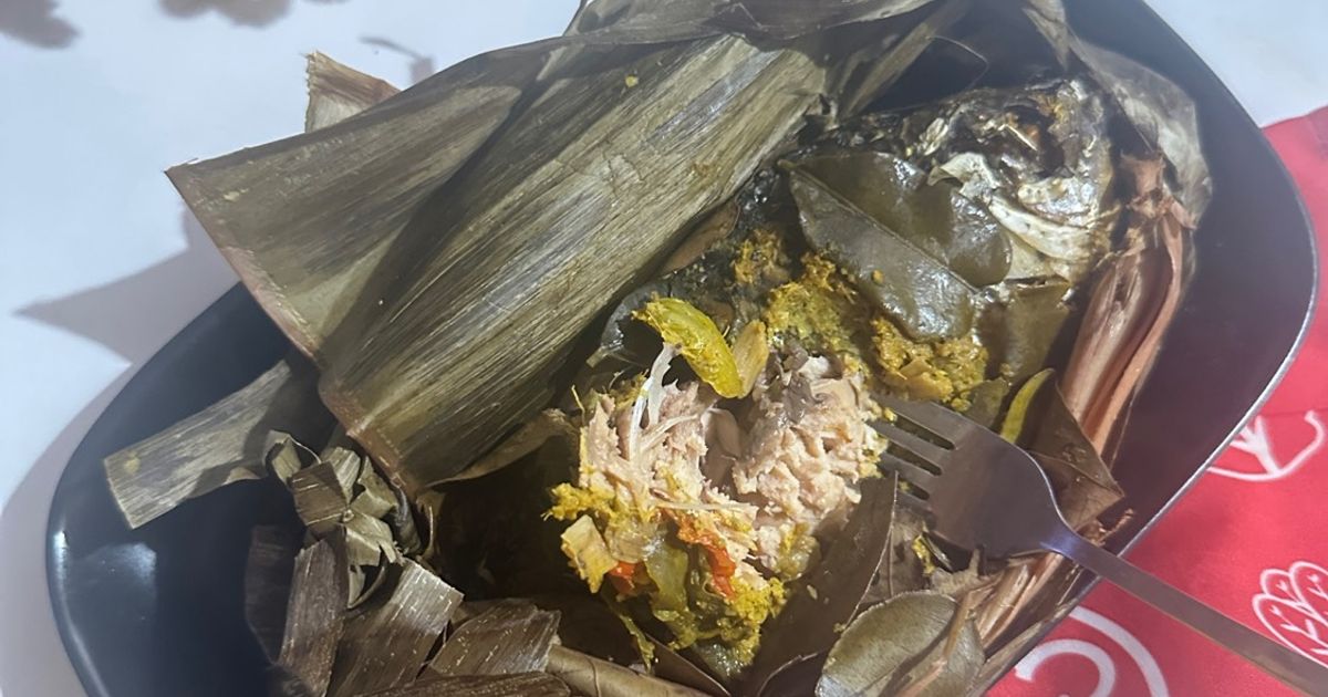 Pepes Panggang Ikan Mas (Air Fryer)