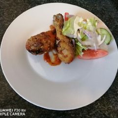 A picture of Condensed Milk and Sweet Chill Chicken.