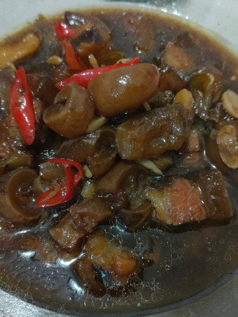 Cara Membuat Oseng kikil kecap Gampang