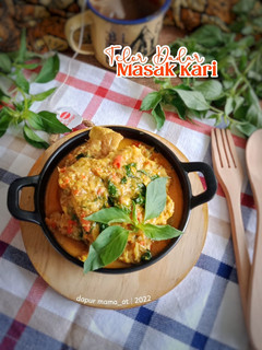 Foto resep Telor Dadar Masak Kari