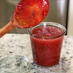 A picture of Strawberry and Thyme Jam.