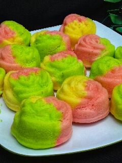 Foto resep Bolu kukus mawar